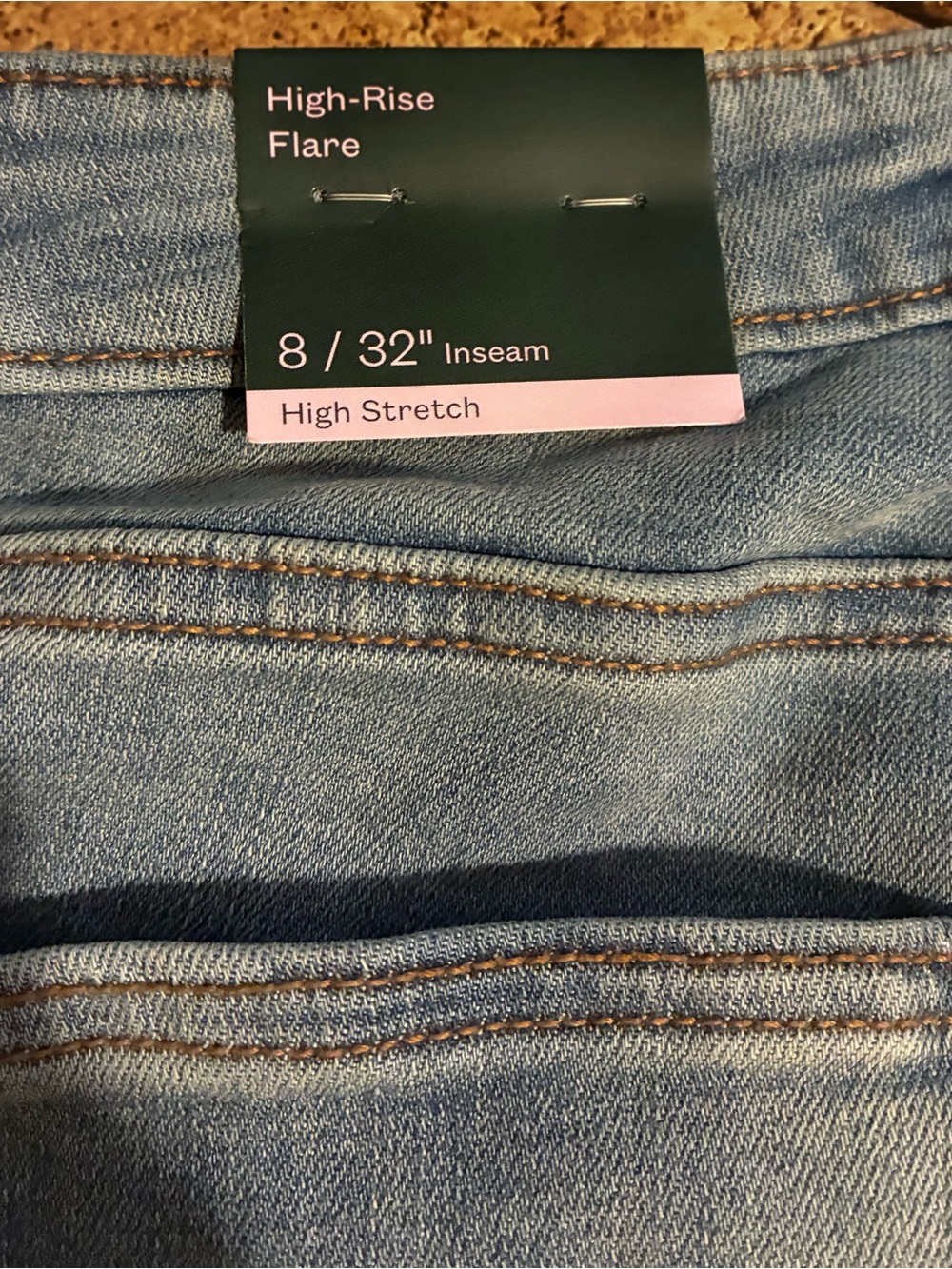 Wild fable Medium Wash High rise Flared Wide-Leg Jeans NWT - Picture 2 of 8